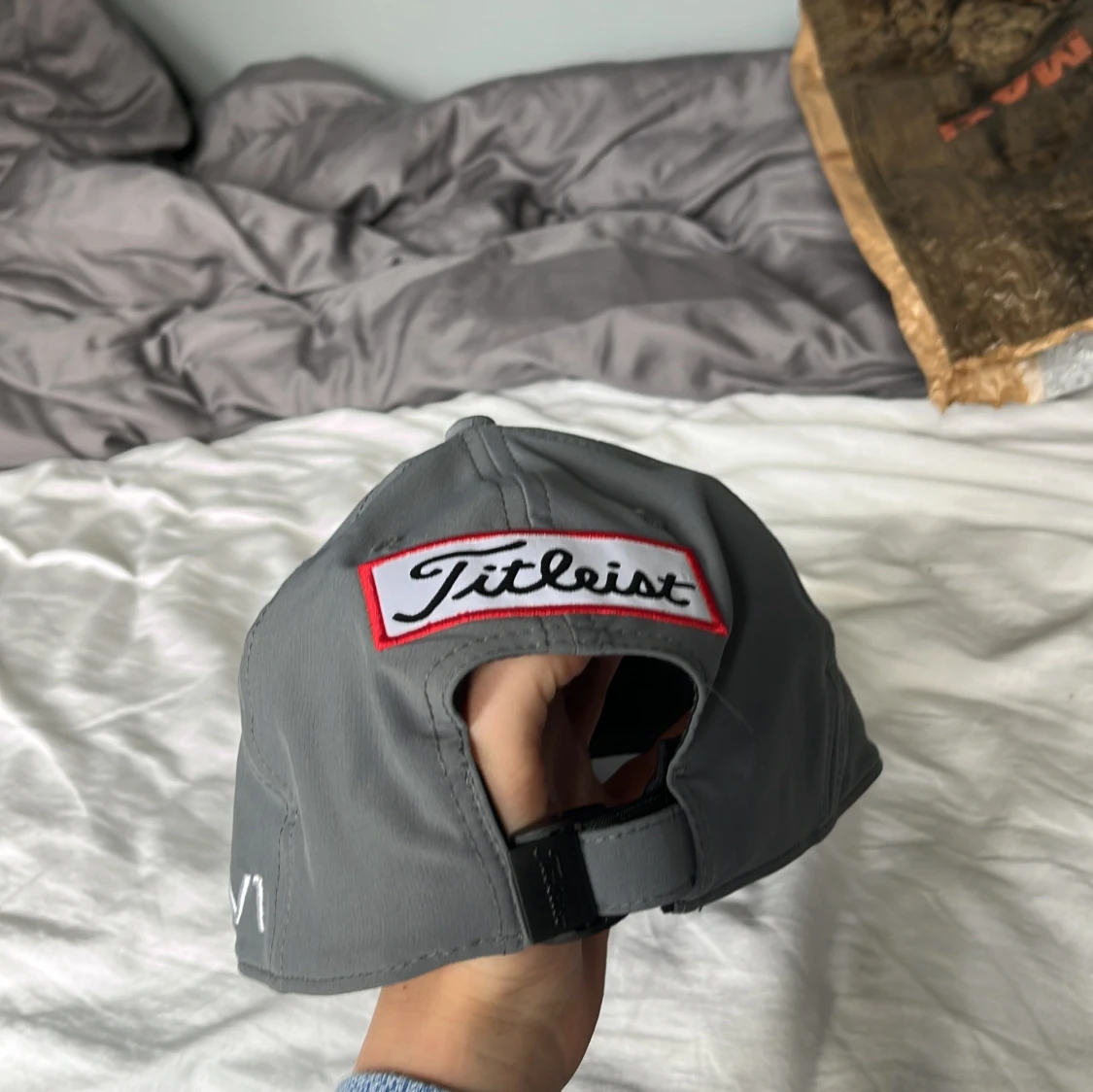 Grå Titleist PRO v1 fj keps - 1