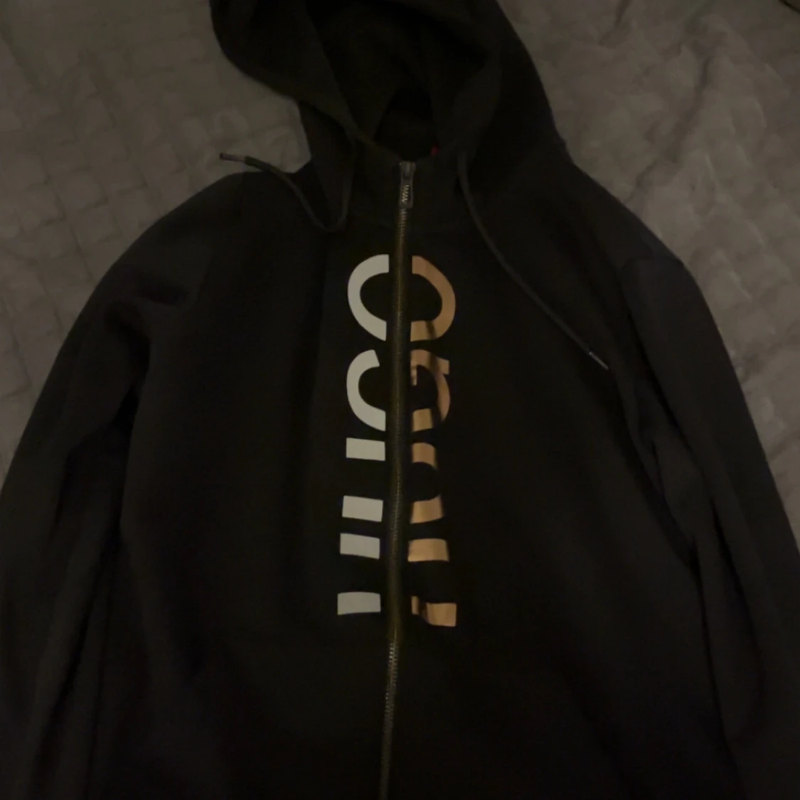 Svart hoodie från Hugo Boss XS