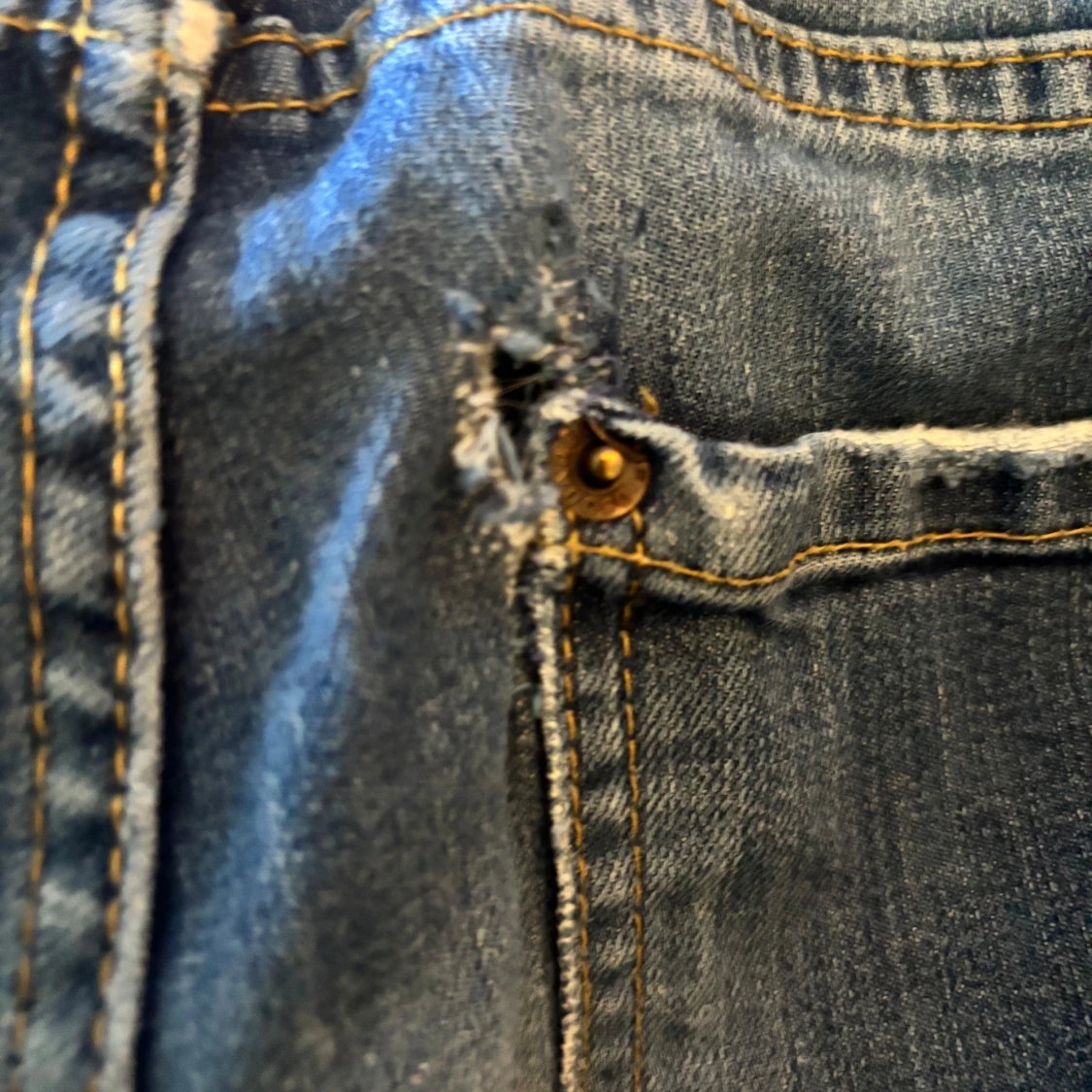 Blå Dsquared2 jeans med dragkedjedetalj - 4