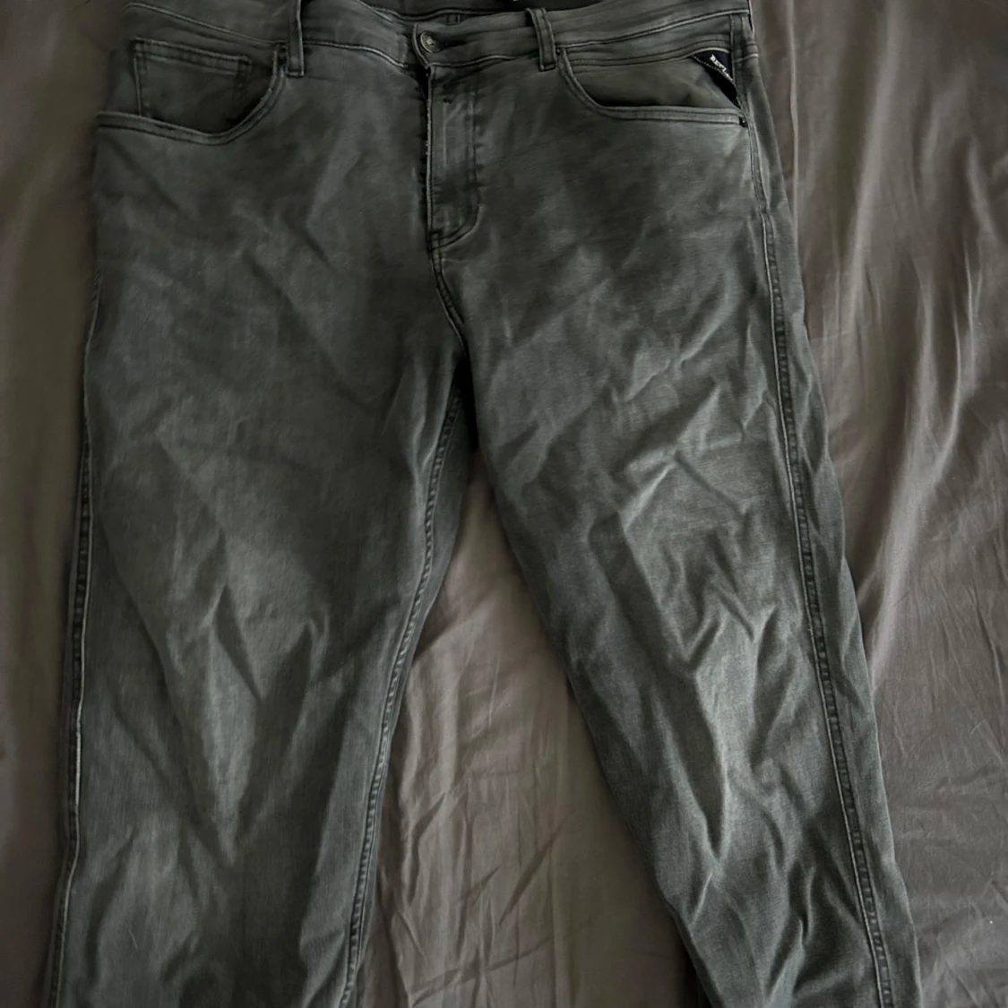 Replay grå jeans med raka ben