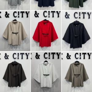 Snygga poncho  - Trendig poncho 