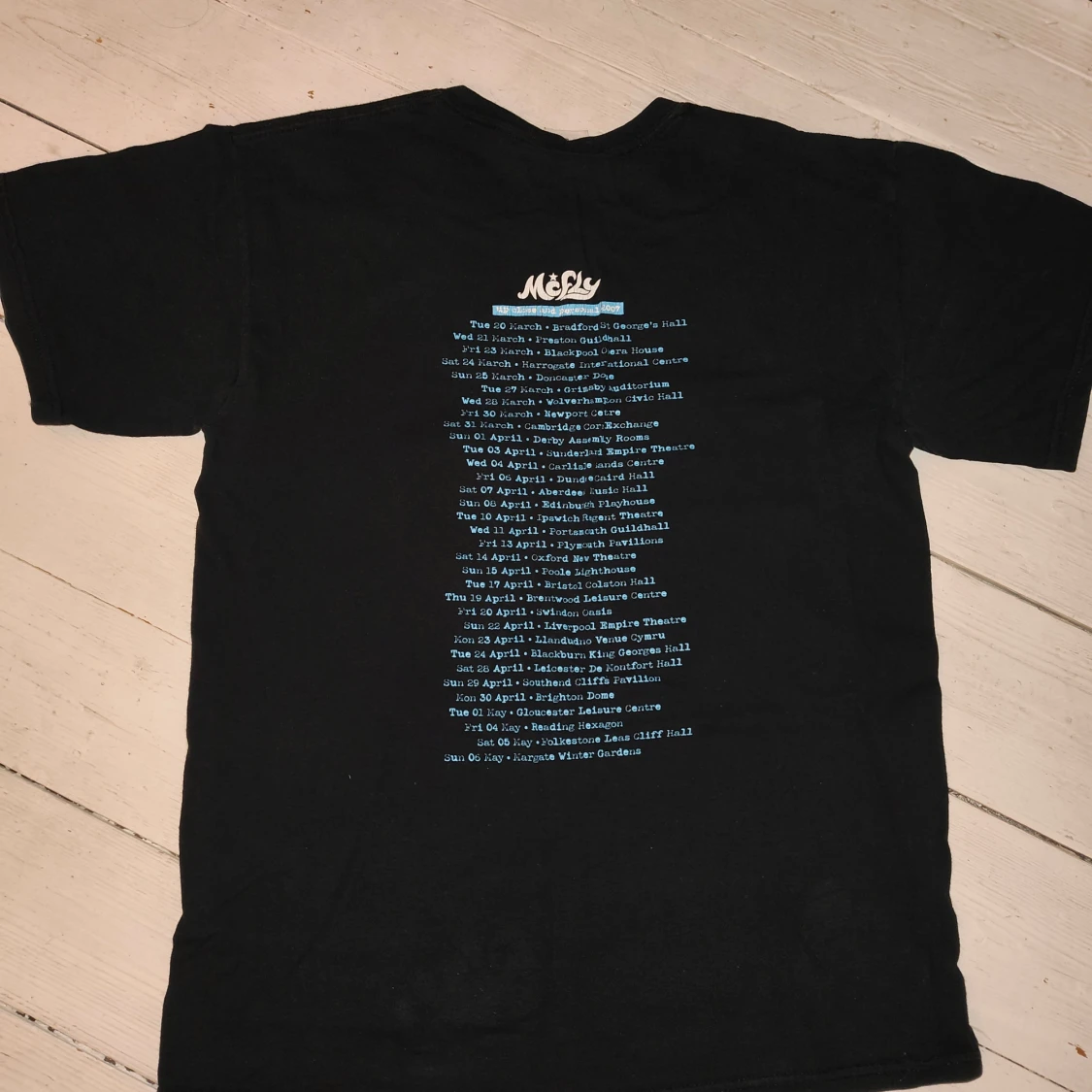 Svart McFly band t-shirt Gildan M - 1