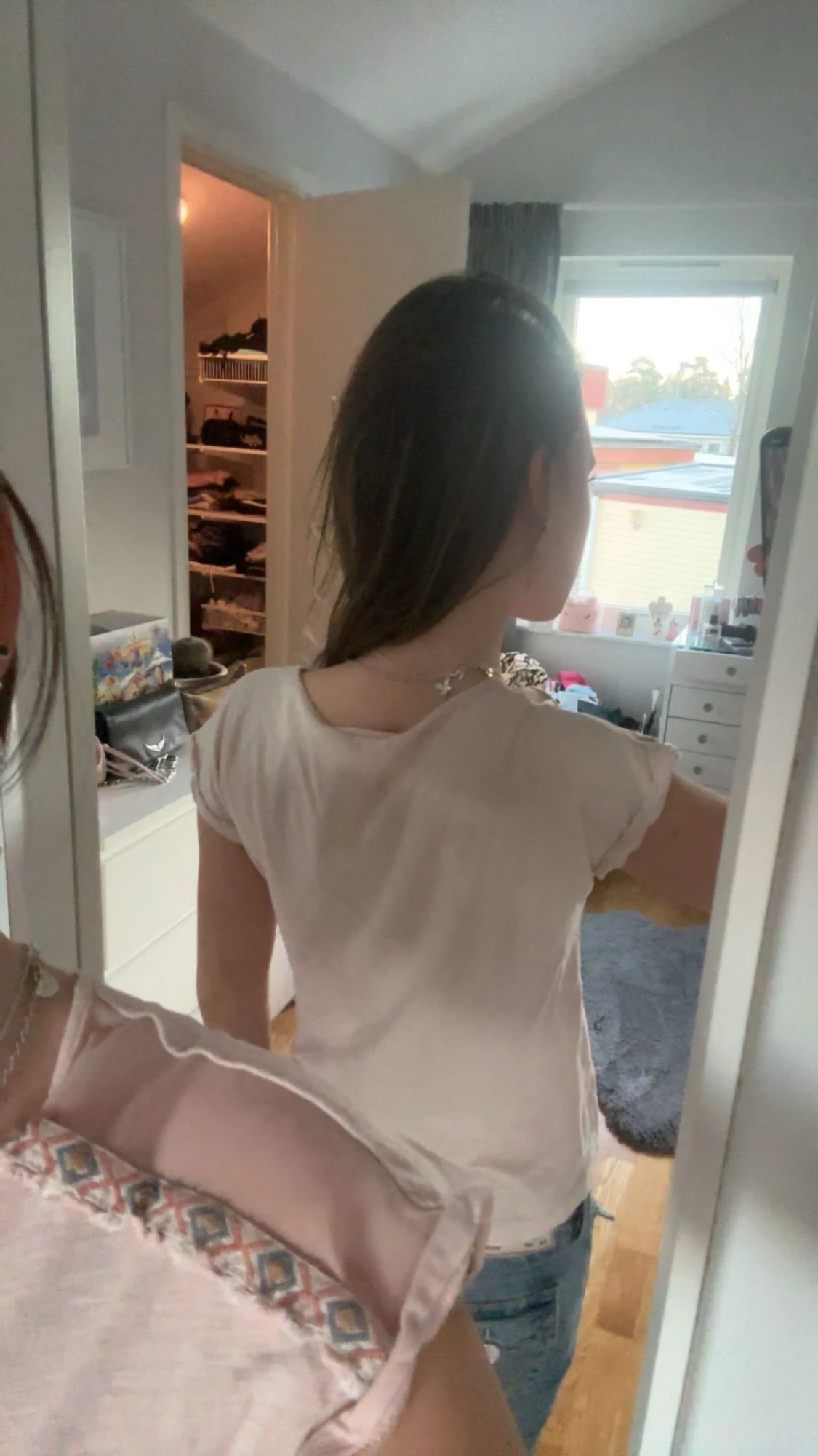 Ljusrosa blus från Lindex  - 1