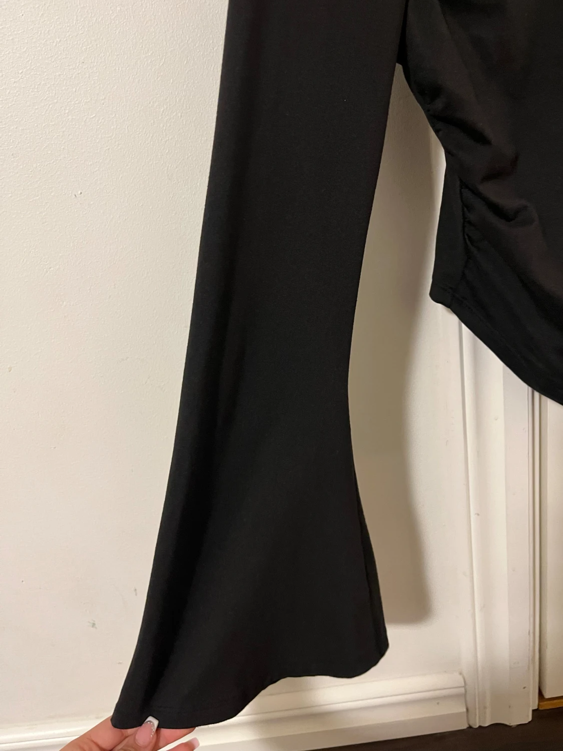 Svart långärmad topp - 2