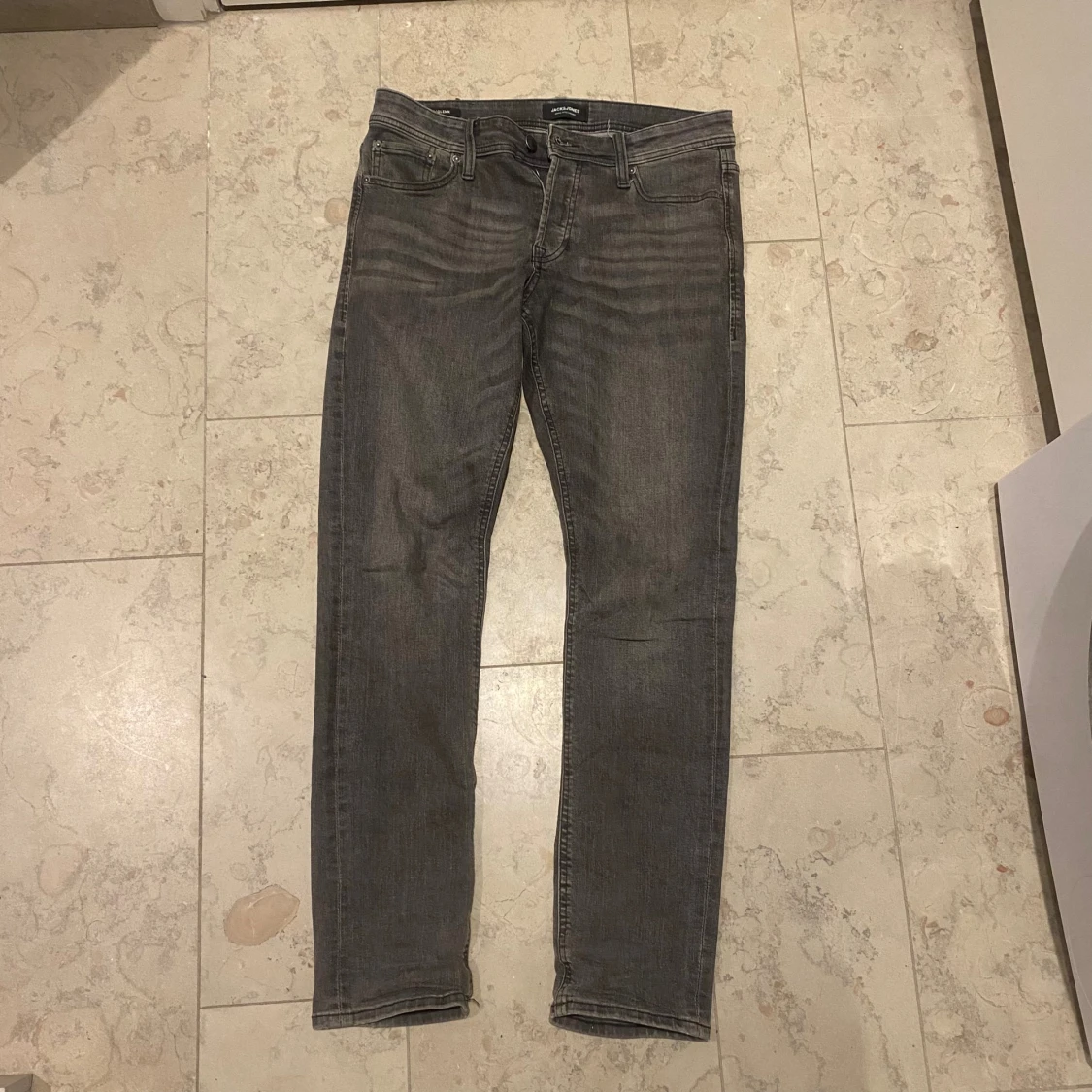 Grå slim jeans Jack & Jones 31/32