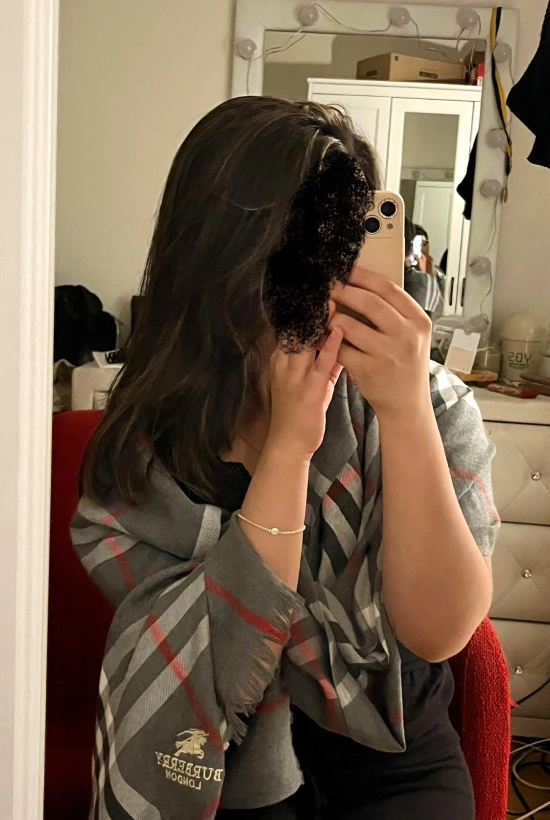 Grå halsduk från Burberry - 1