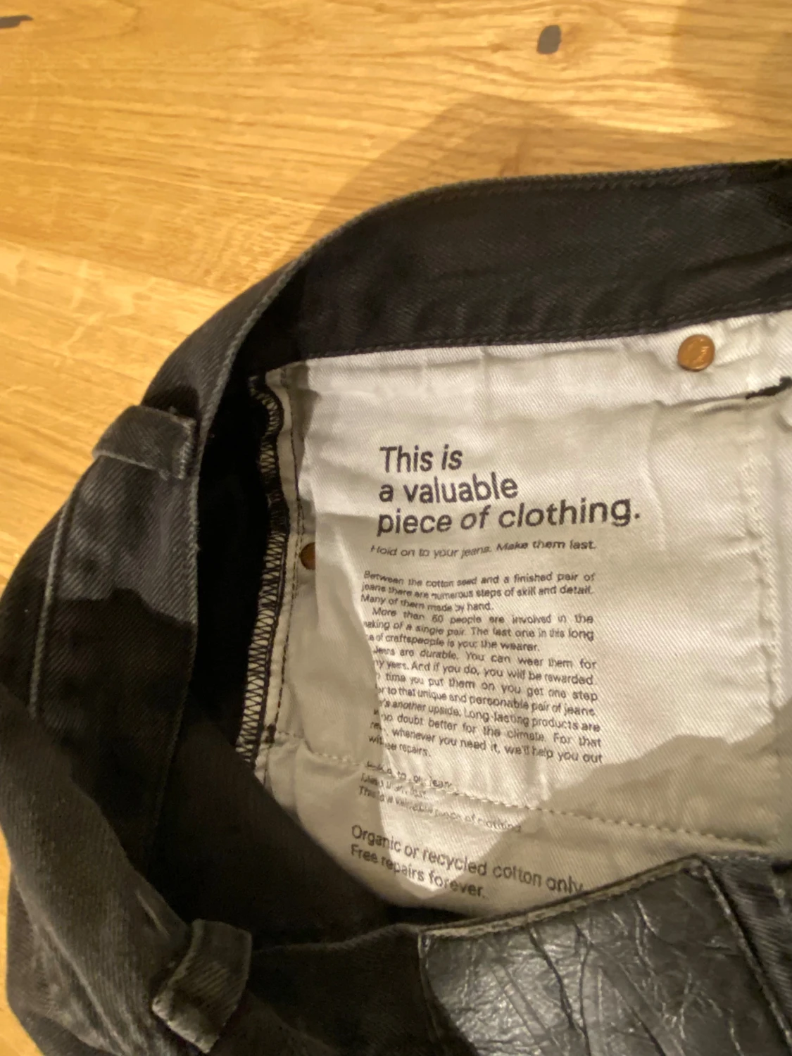 Svarta Nudie Jeans - 4