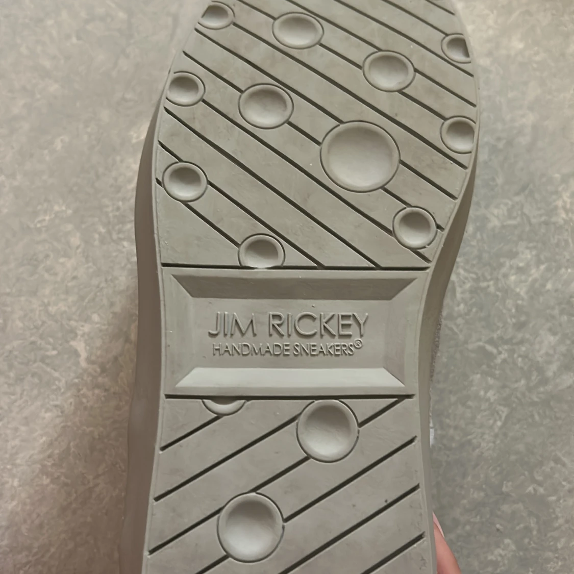 Beige mockasneakers från Jim Rickey - 3