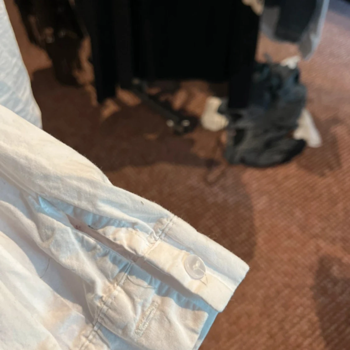 Vit klassisk skjorta  - 3