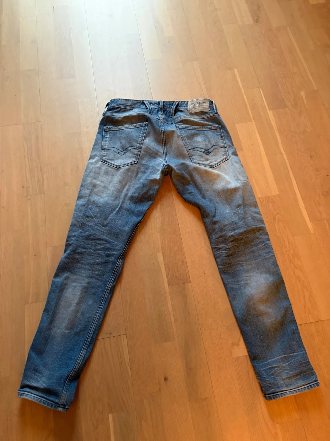 Replay Anbass blå jeans herr - 2