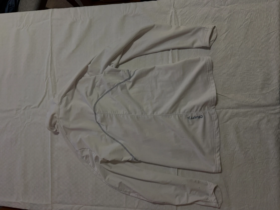 Vit långärmad träningströja Craft - 3