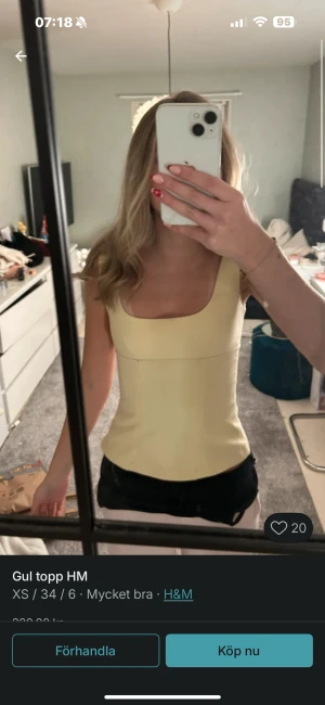 topp - snygg topp från hm 
