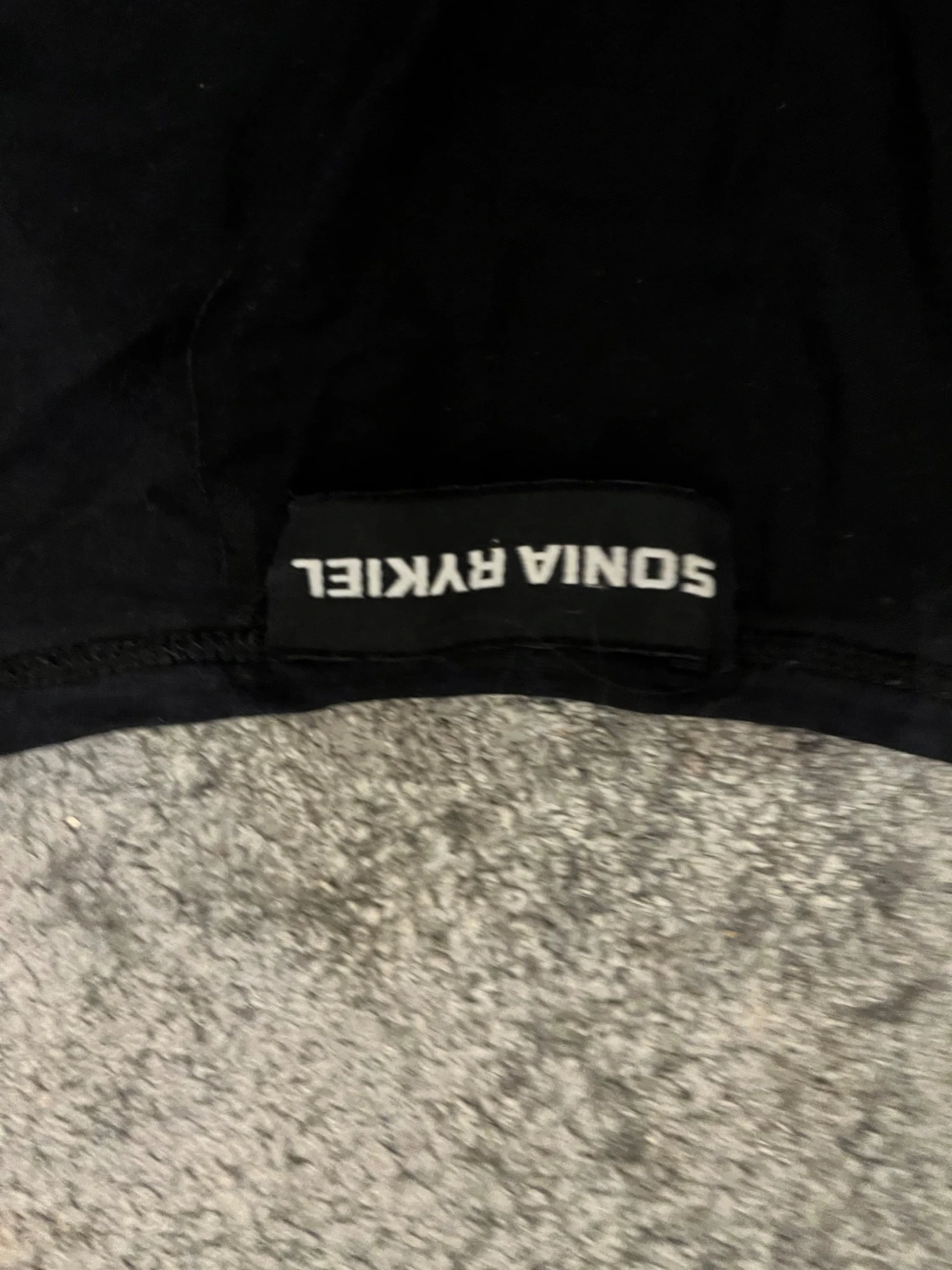 Svart långärmad tröja Sonia Rykiel - 1