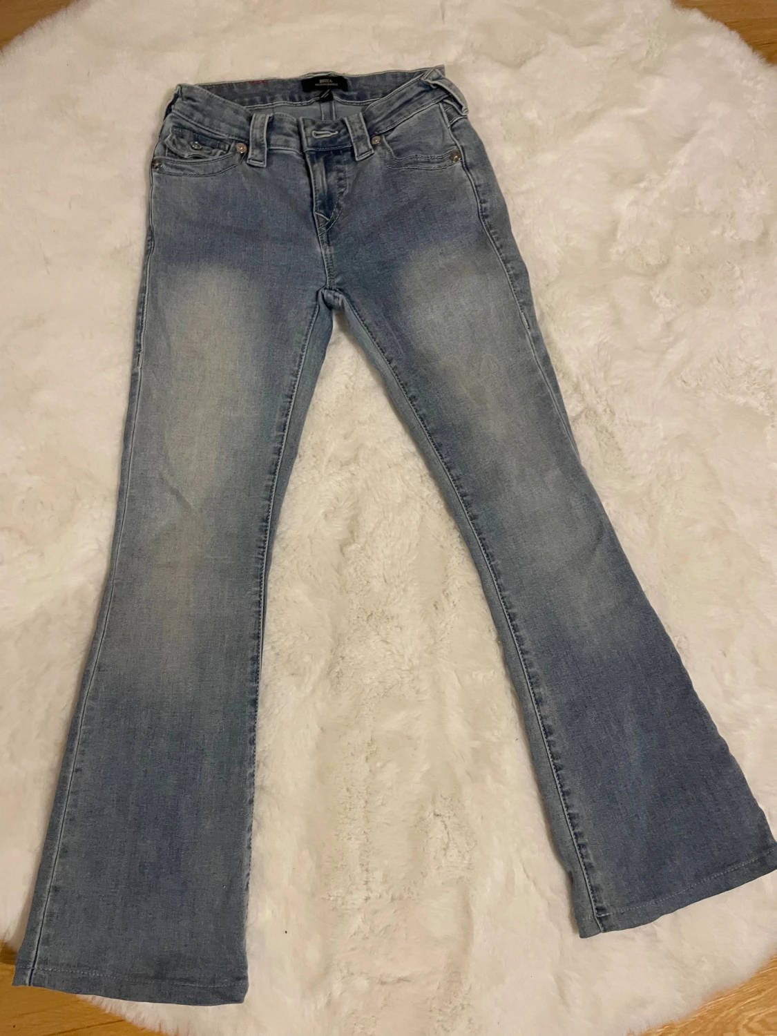 True Religion Becca Bootcut Jeans ljusblå - 1