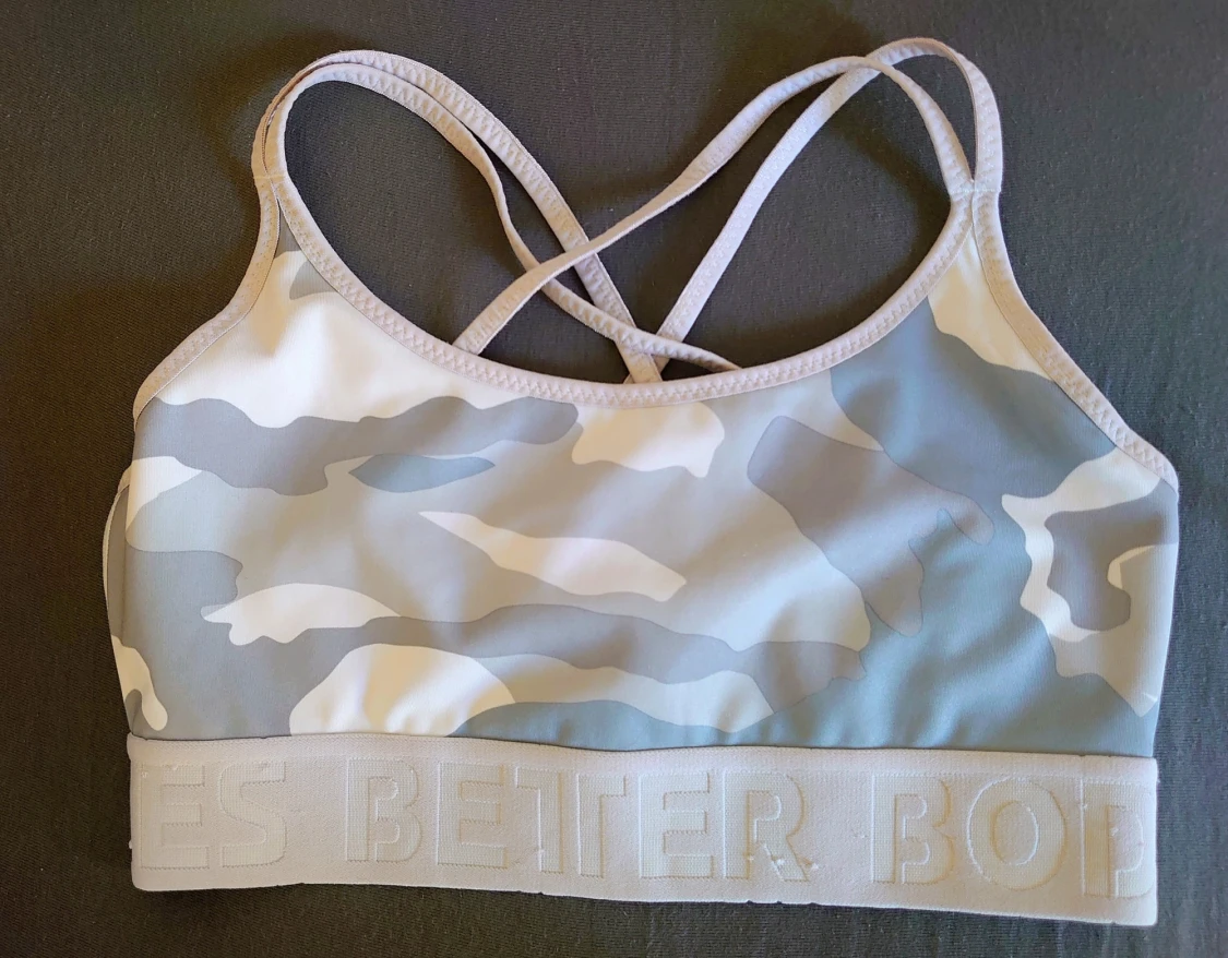 Camo sport-bh från Better Bodies