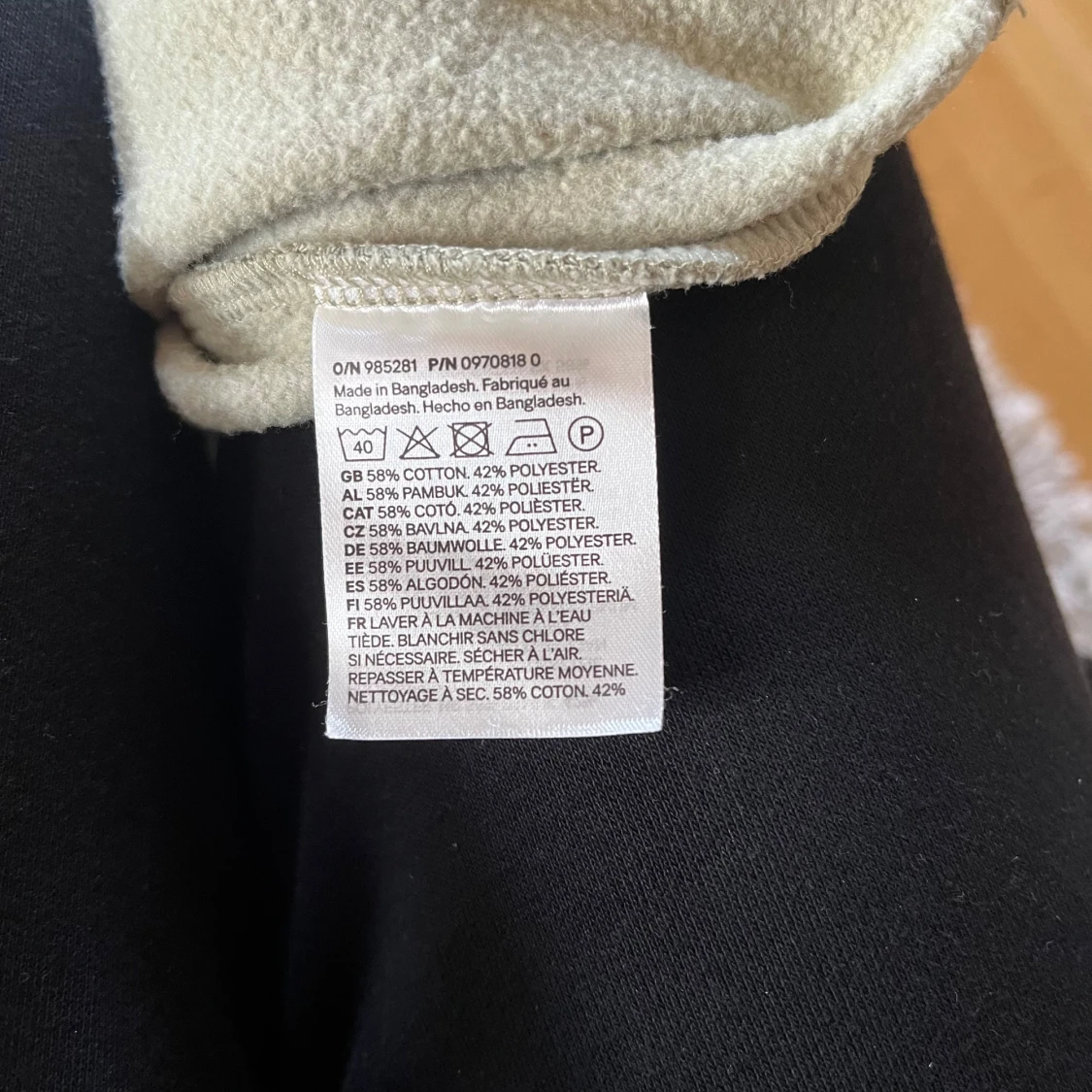 Ljusgrå loose fit sweatshirt H&M - 3