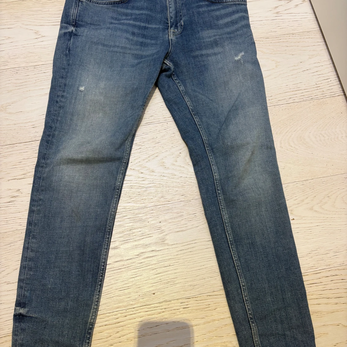 Blå skinny jeans från Zara