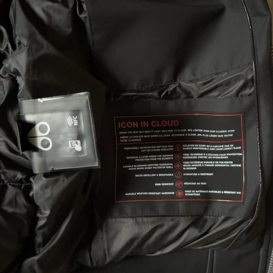 Svart pufferjacka Moose Knuckles - 2