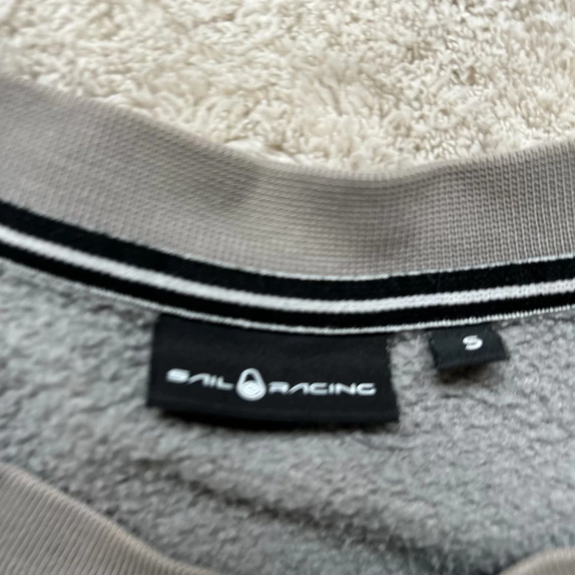 Grå Sail Racing sweatshirt i bomull - 1