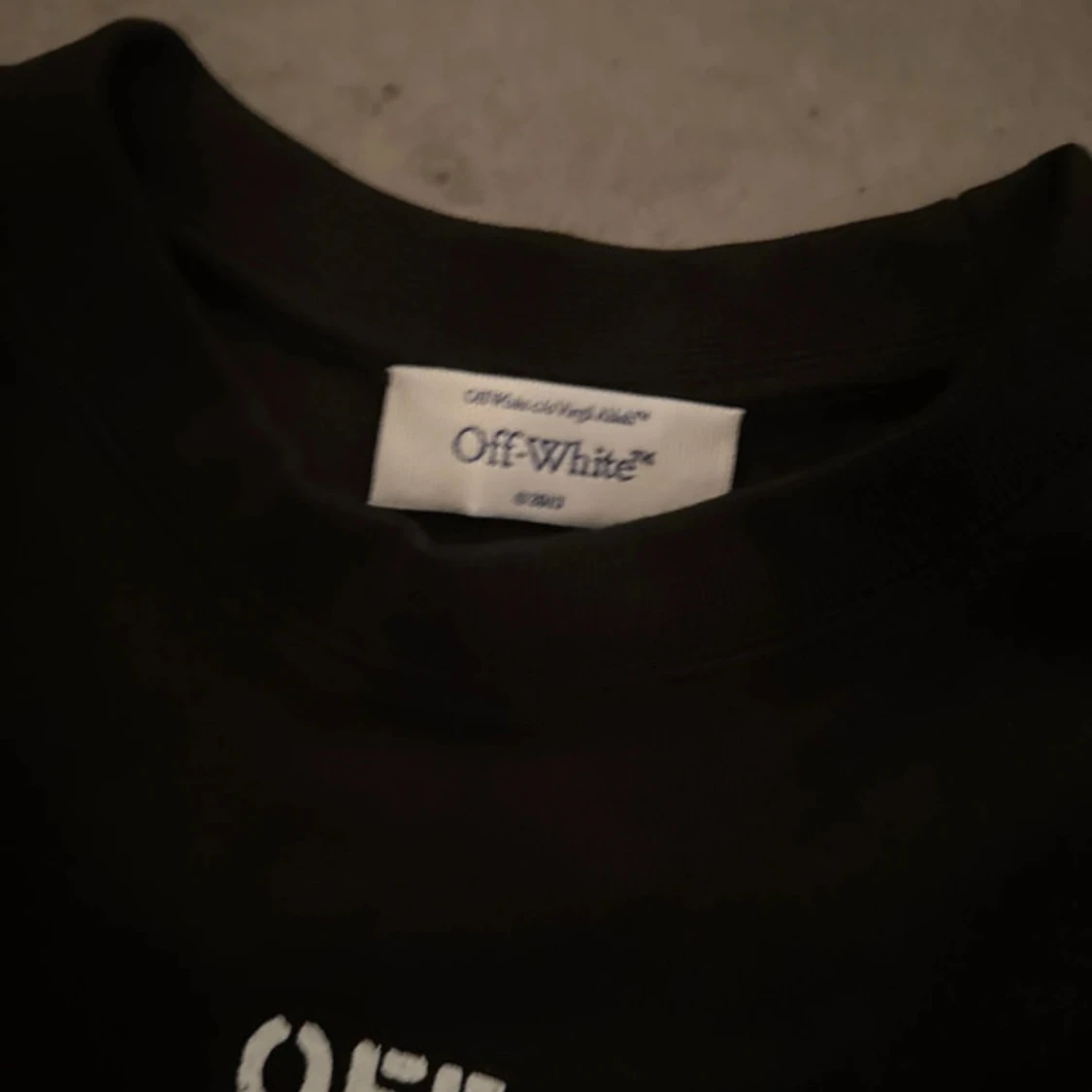 Svart Off-White t-shirt med print - 3