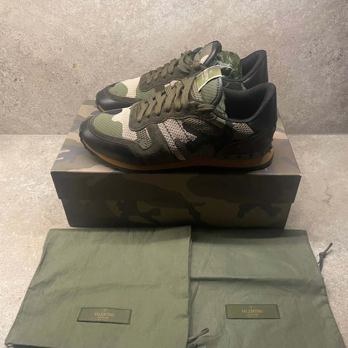 Valentino Rockrunner sneakers camouflage
