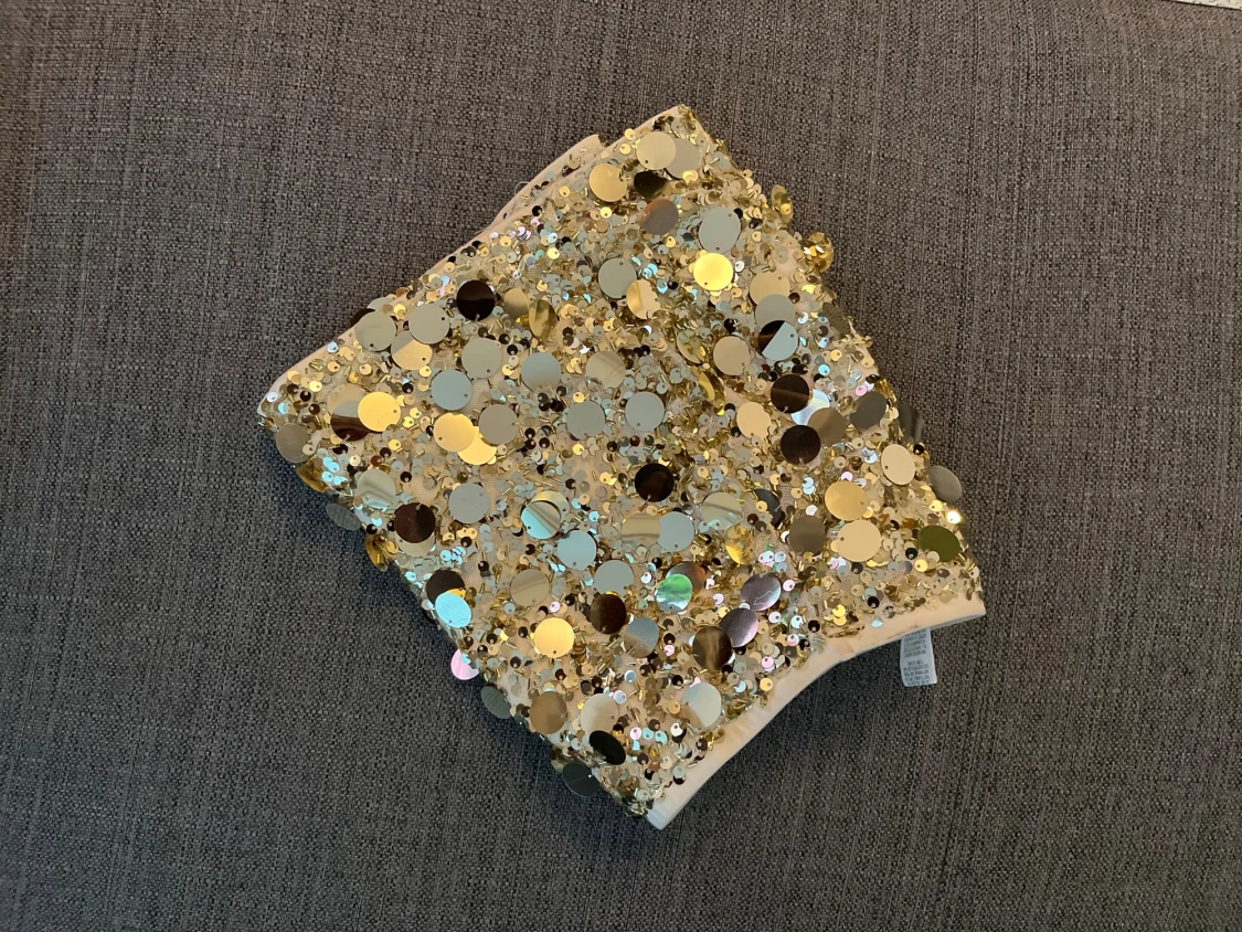 Glittrig kjol med paljetter - 3