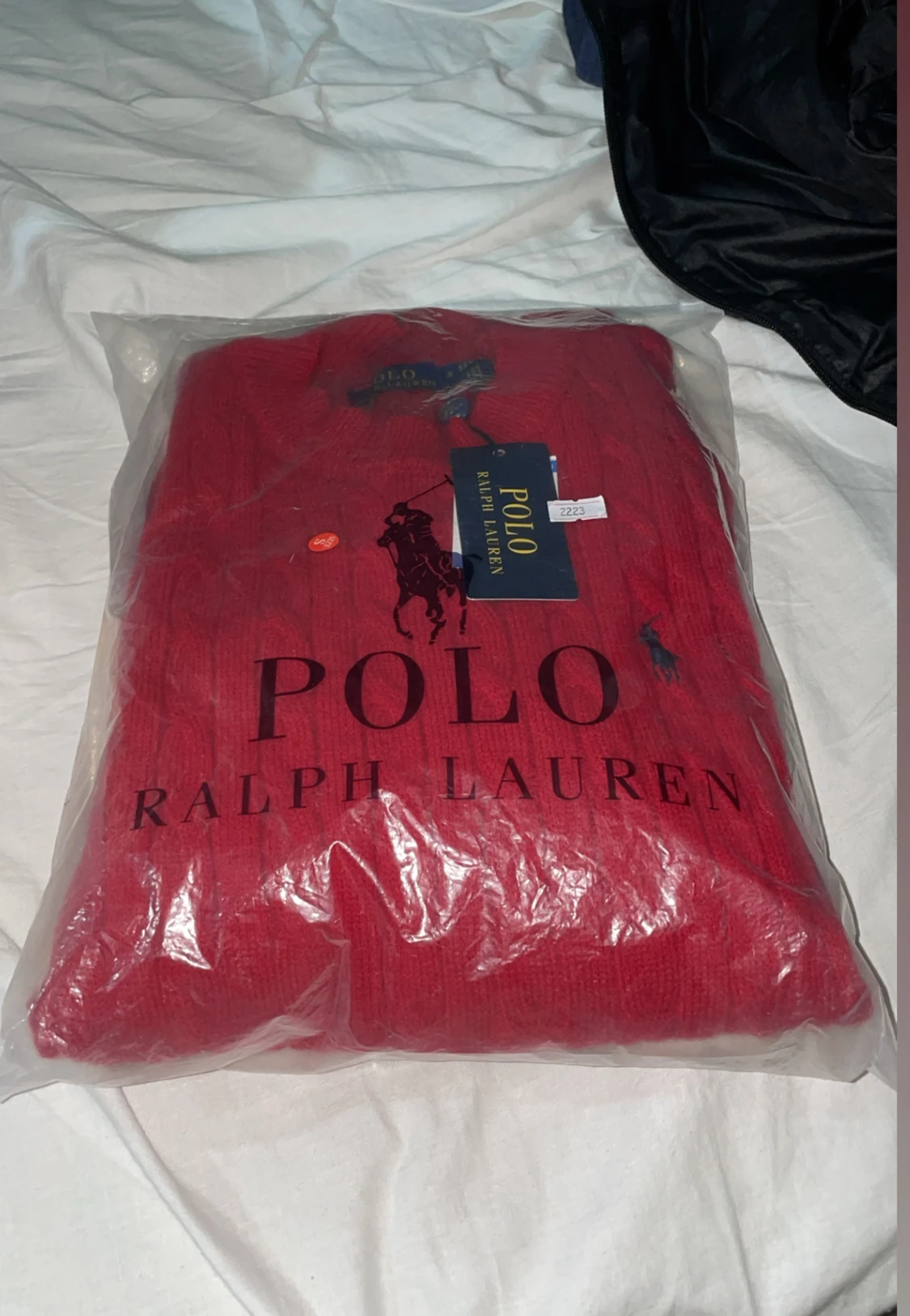 Röd stickad tröja Polo Ralph Lauren - 2