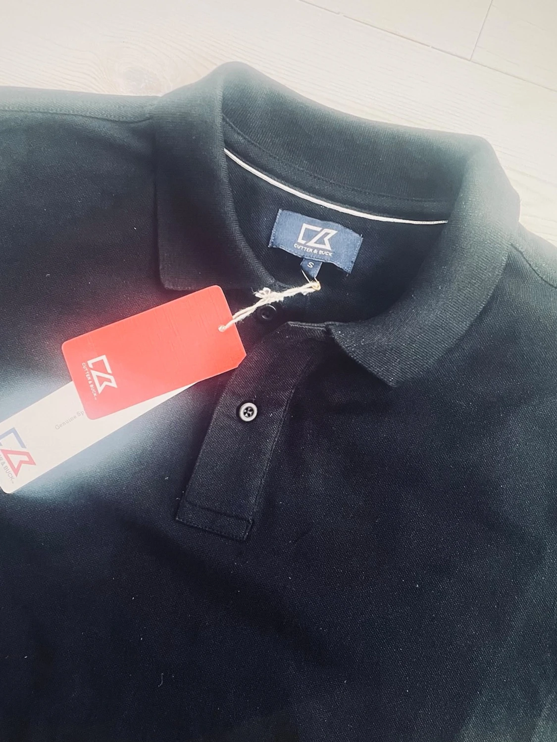 Svart piké från Cutter & Buck - 2