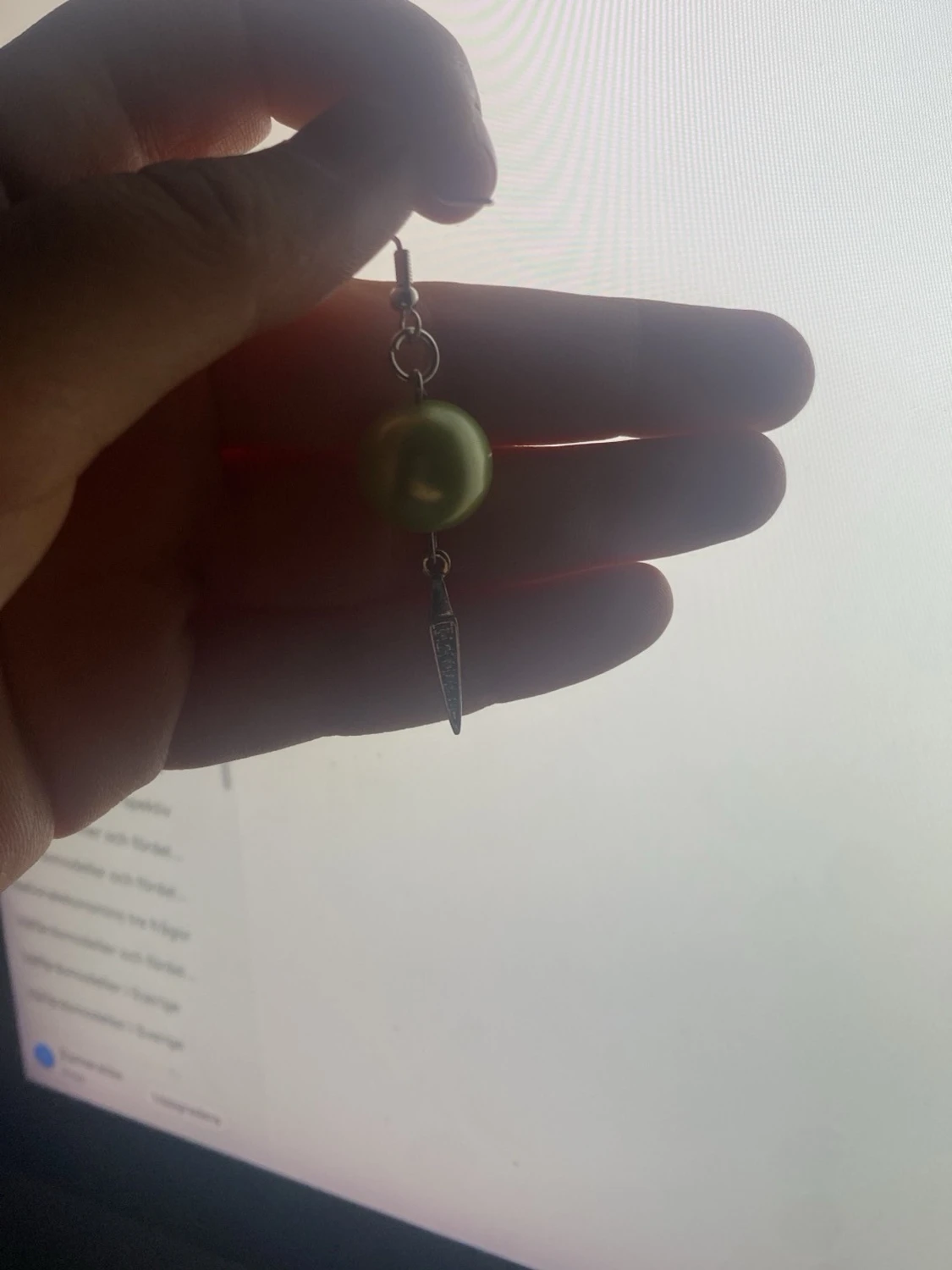 Värdens sötaste äpple Maria Nils dotter örhänge ÄLSKARRTTTT - 2