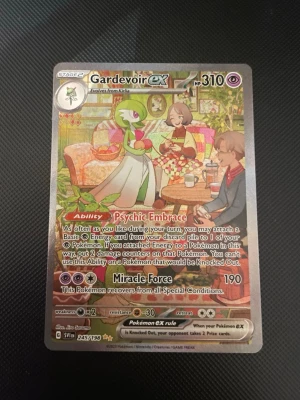 Gardevoir ex - Gardevoir ex i mycket bra skick, värd ca 49$