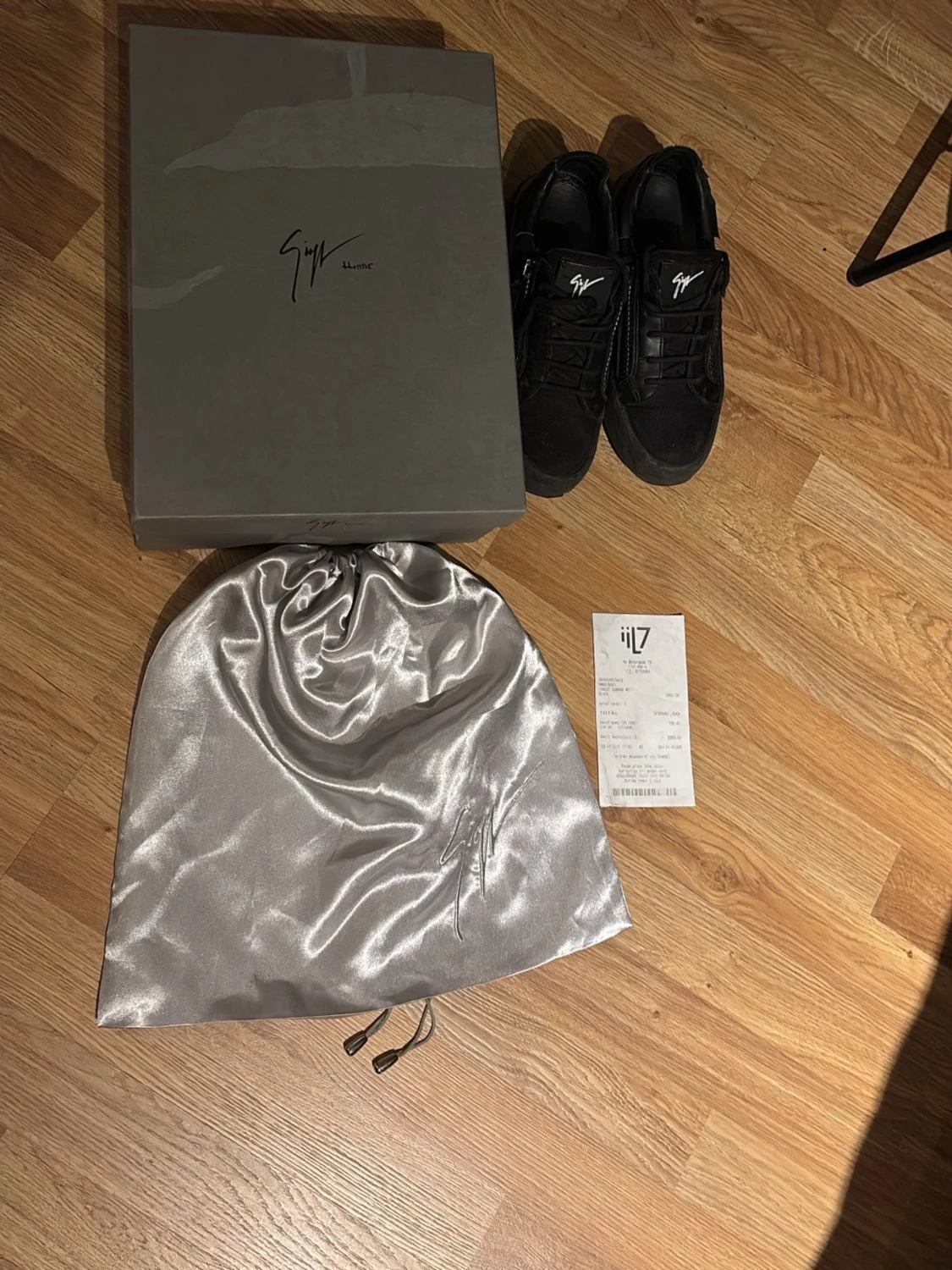 Svarta sneakers från Giuseppe Zanotti - 3