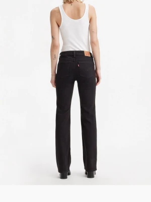 Levi's low boot jeans - Svarta levis jeans med låg midja i bootcut, storlek 24x32❤️Kostar ca 1100 nya