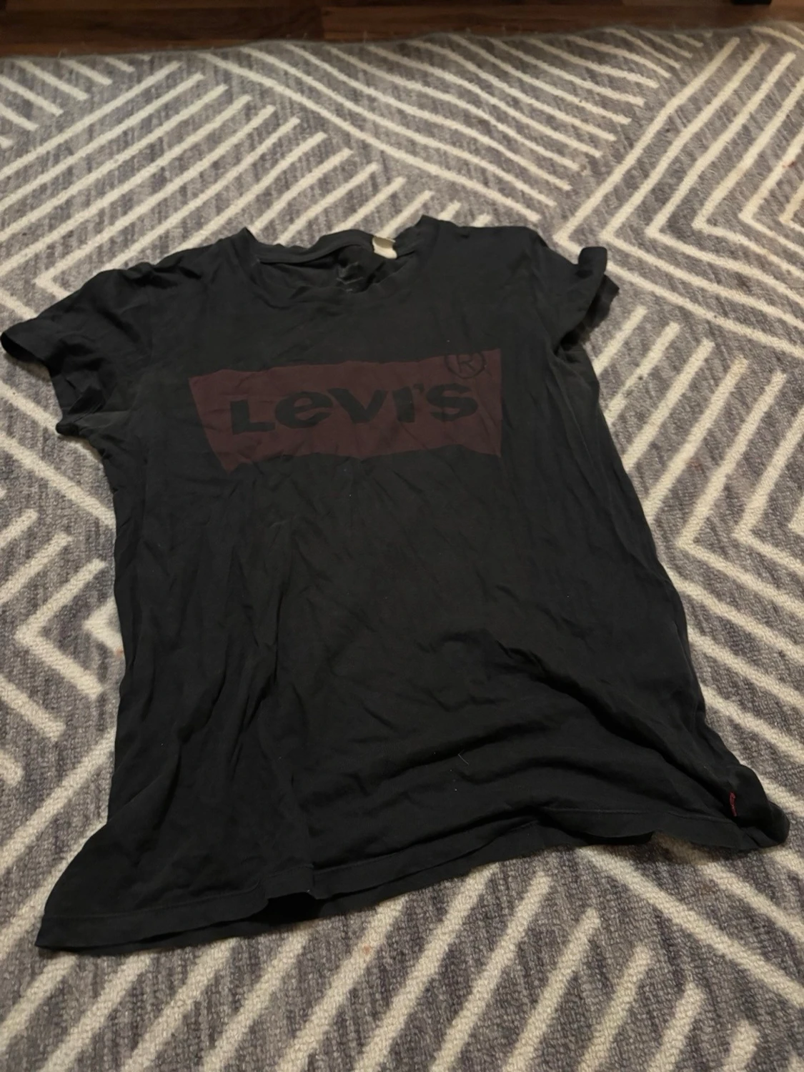 Svart Levi's t-shirt med logga