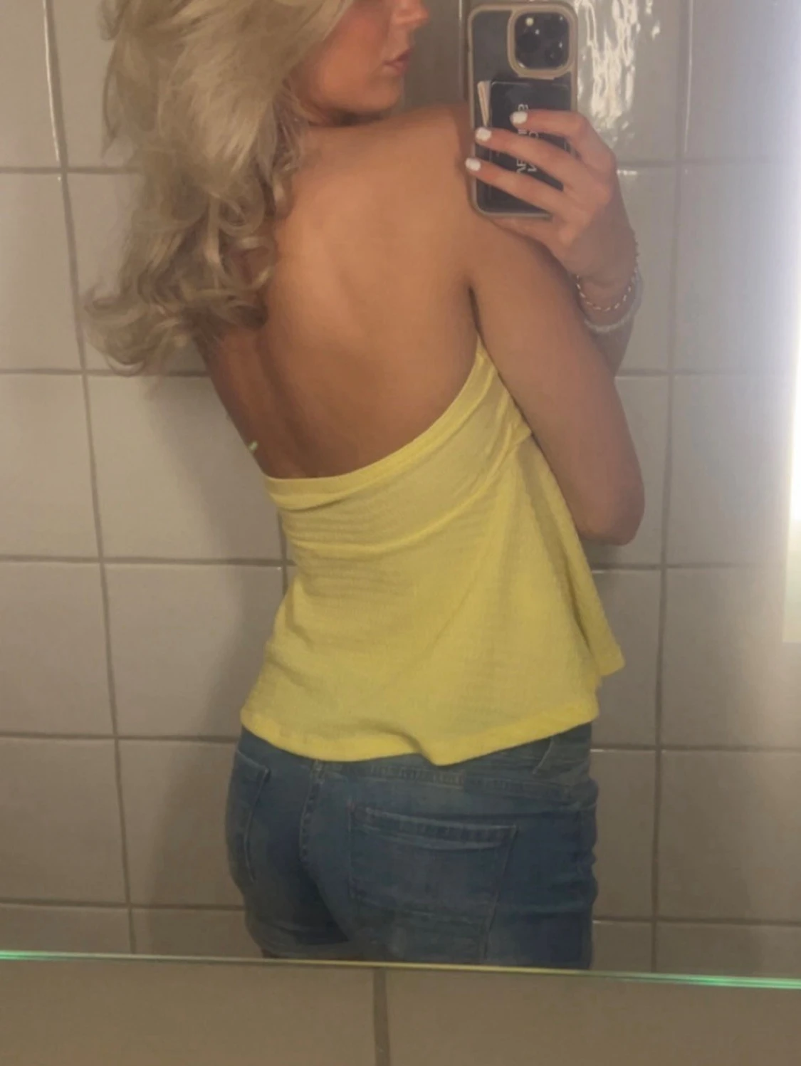 Jättesöt gul topp☺️ - 1