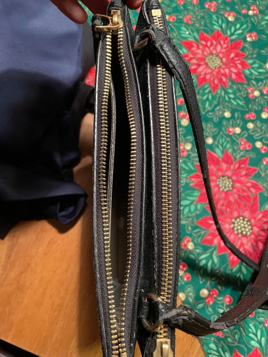 Svart axelväska från Lauren Ralph Lauren - 5