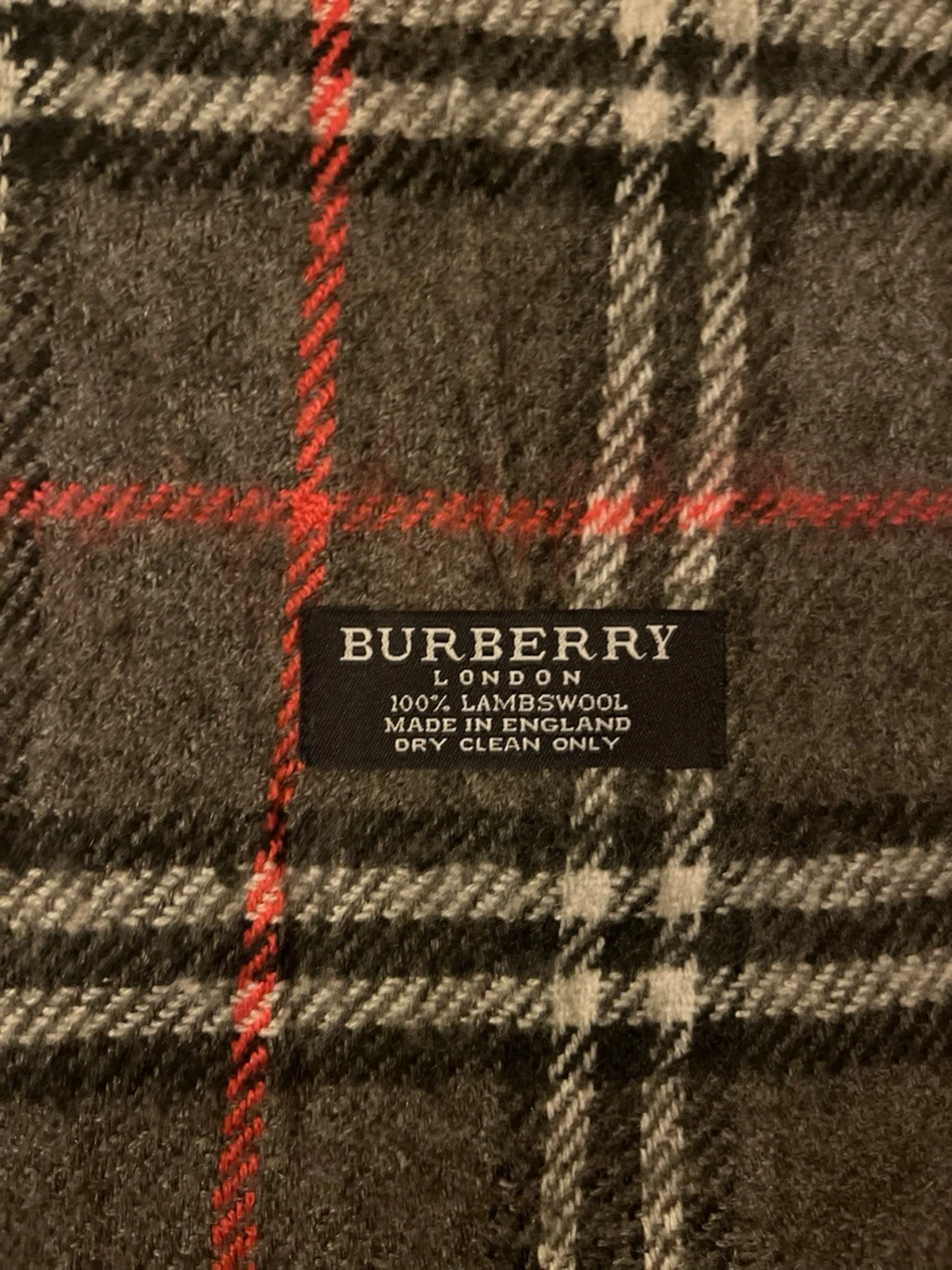 Rutig ullväst från Burberry - 1