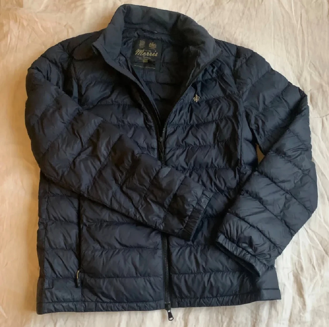 Mörkblå pufferjacka från Morris - 1
