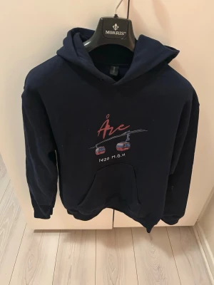 Åre Hoodie - Säljer denna dunder schyssta hoodie med en Åre logga på framsidan. Hoodien är i bra skick och är i Storlek S, men kan passs xs. Perfekt nu till vintern. 