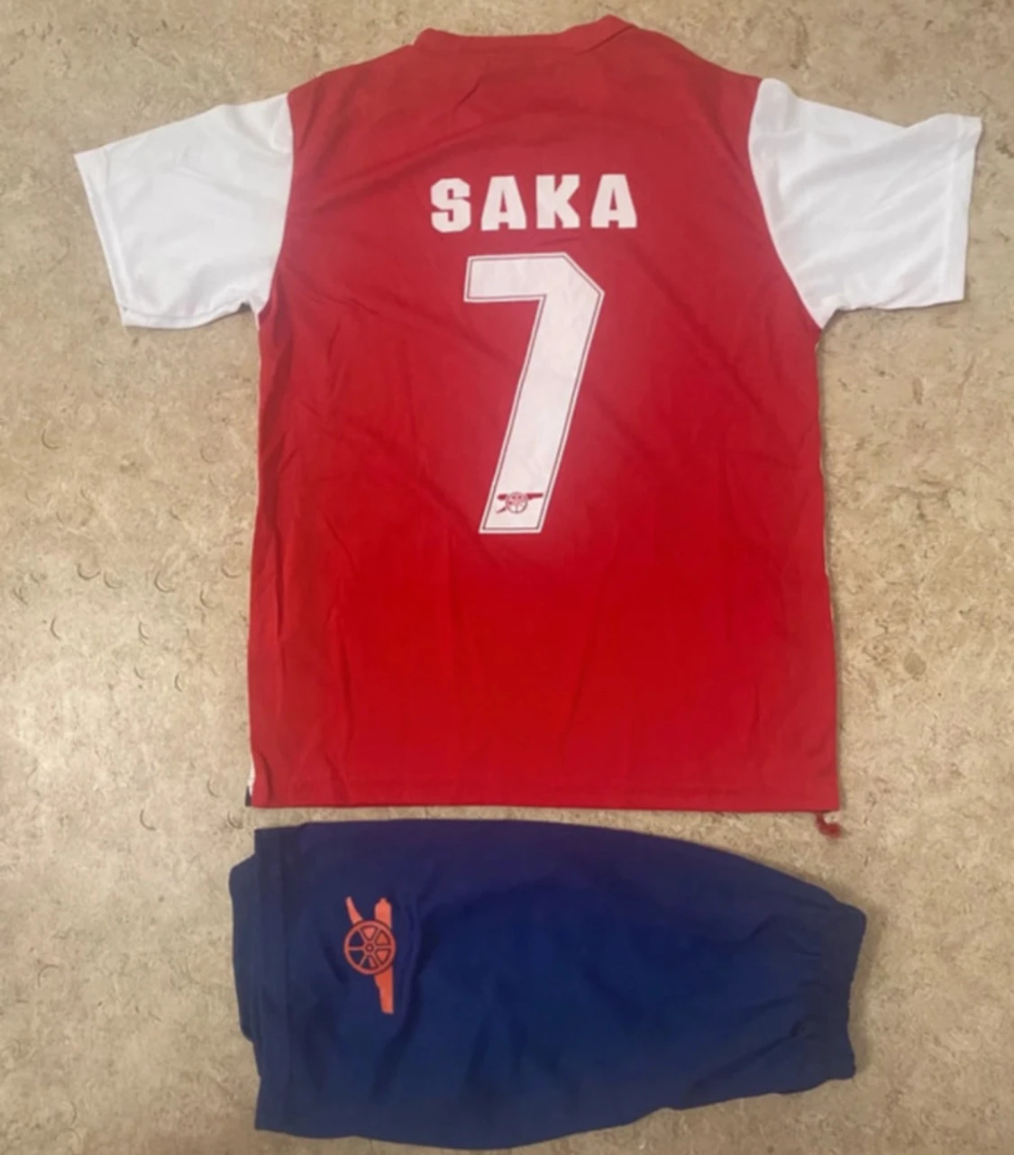 Arsenal fotbollströja Saka #7 - 1
