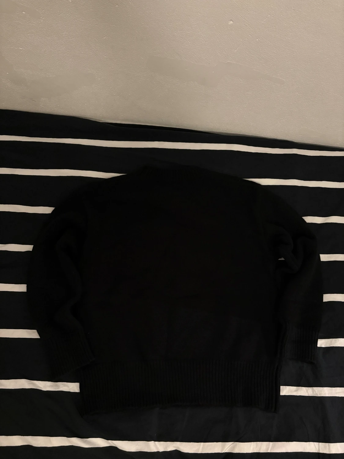 Svart Saint Laurent stickad tröja - 1