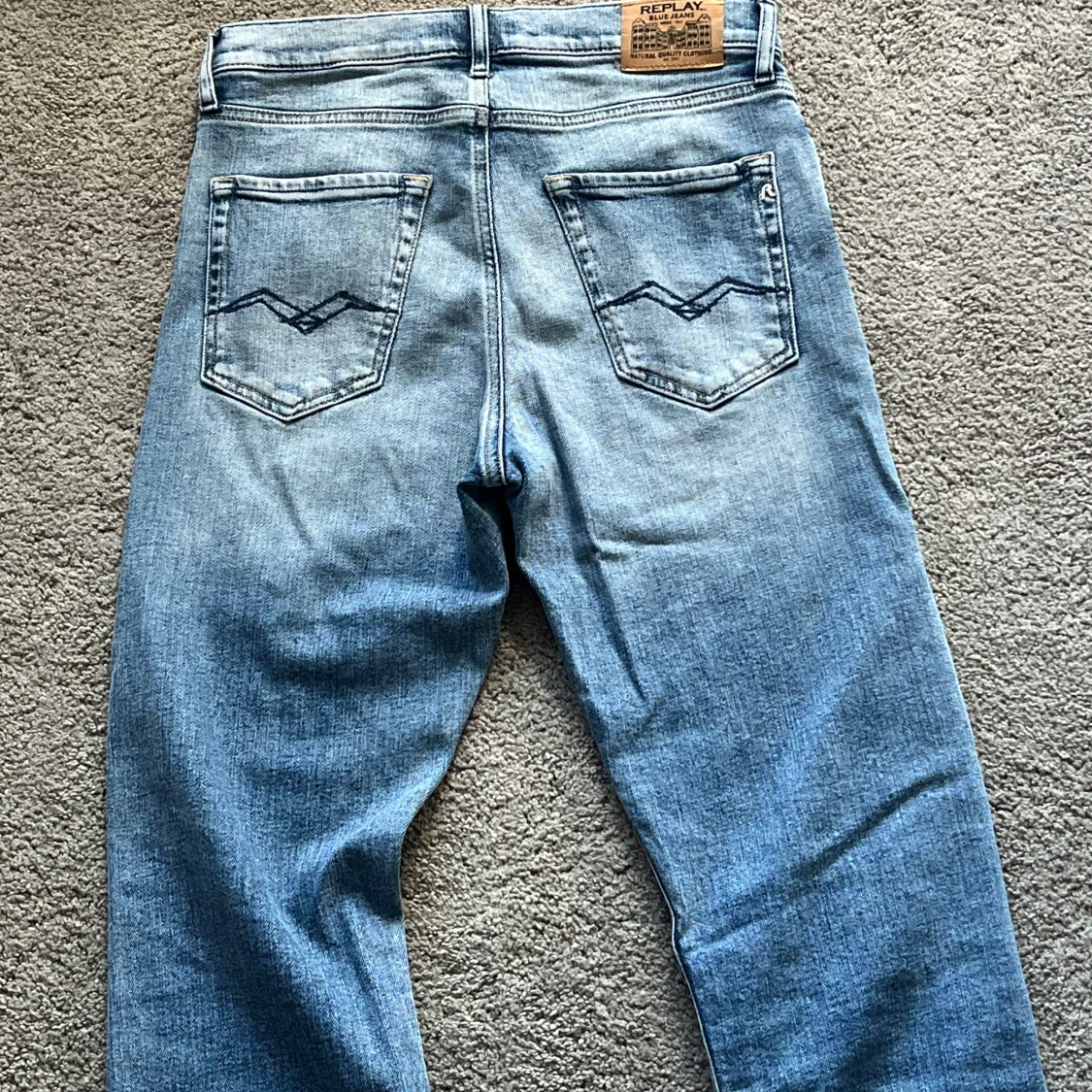 Replay ljusblå jeans slim fit - 2