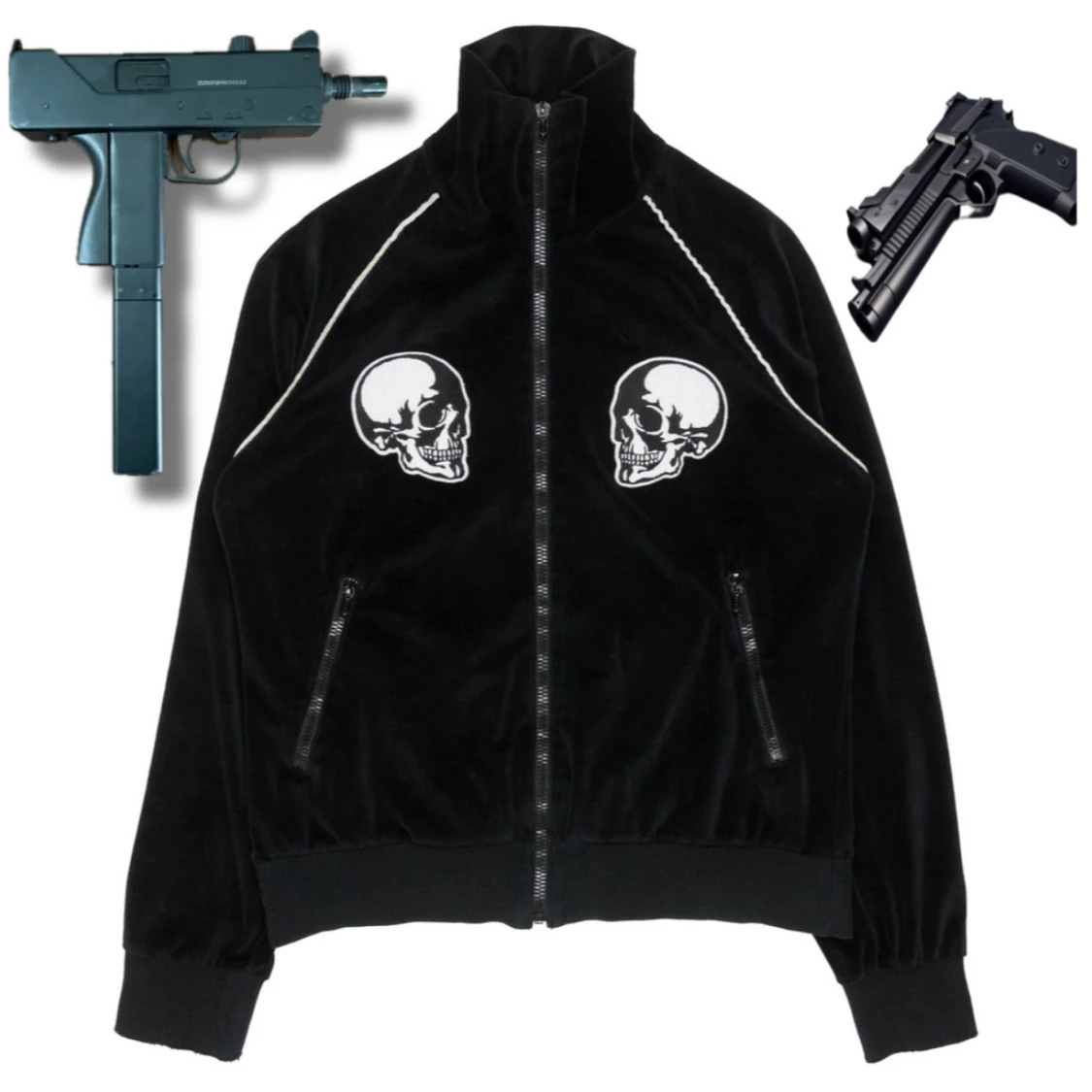Number (N)ine Double Skull Velour