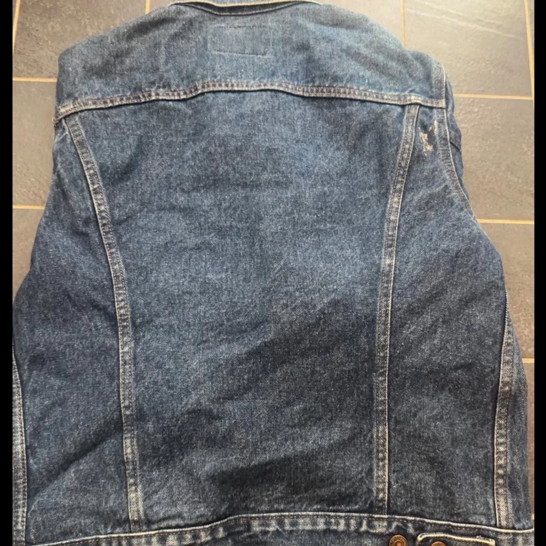 Levi's klassisk jeansjacka blå - 3