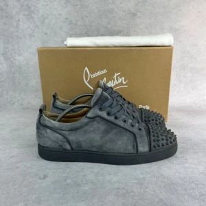 CHRISTIAN LOUBOUTIN - – Condition: 8,5/10  – Color: Grey  - What is included: Dustbag  – Retail price: 9000 + SEK
