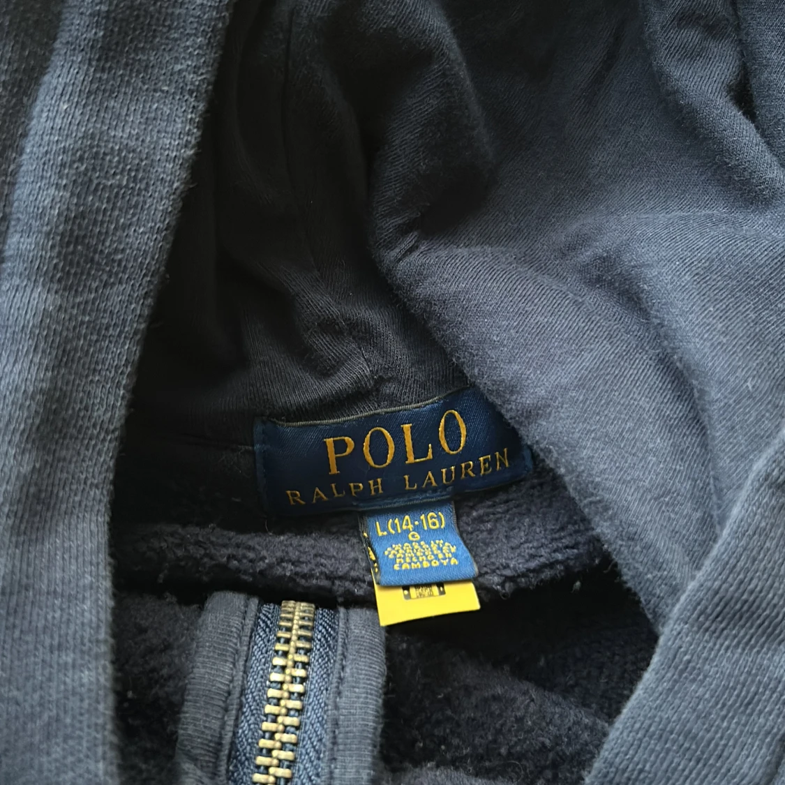 Marinblå hoodie från Polo Ralph Lauren - 2