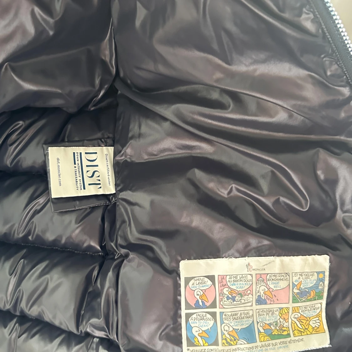 Blå moncler Maya giubbotto jacka - 2