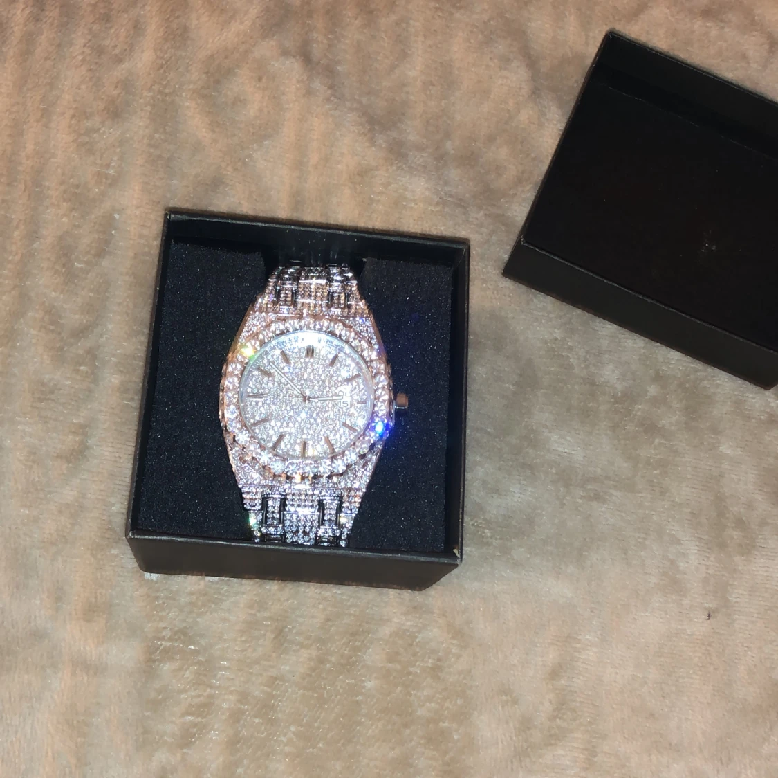 Iced out silverfärgad klocka - 2