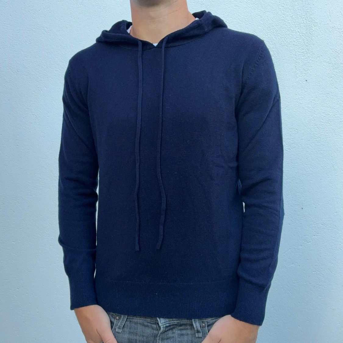 Kashmir/Merino hoodie