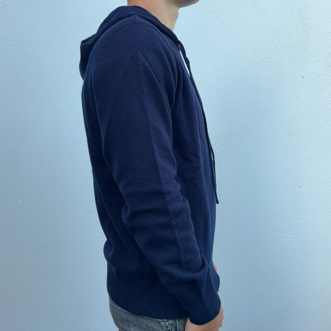 Kashmir/Merino hoodie - 1