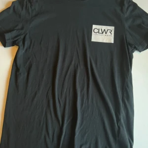 Svart t-shirt från CLWR - Svart t-shirt från CLWR med vit logga på bröstet. Klassisk passform med rund hals och korta ärmar. Tillverkad i mjuk bomull som känns skön mot huden. Perfekt för dig som gillar enkel och stilren streetwear.